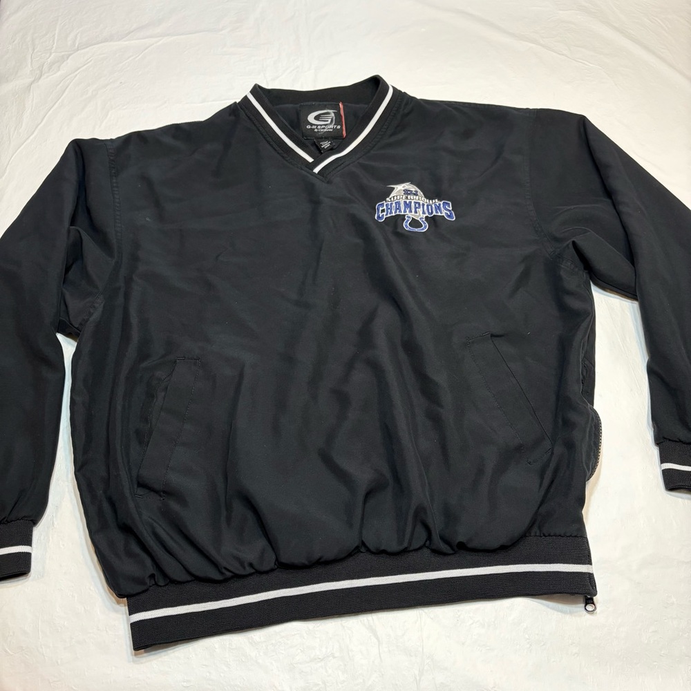 G-III Carl Banks Indianapolis Colts Super Bowl XLI Windbreaker Men’s Medium